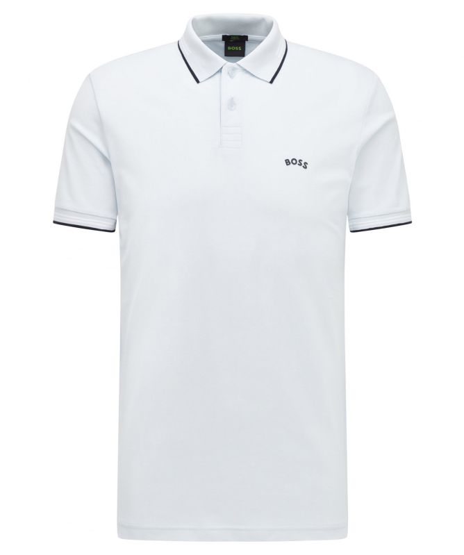 BOSS Slim Fit Paul Curved Polo Shirt