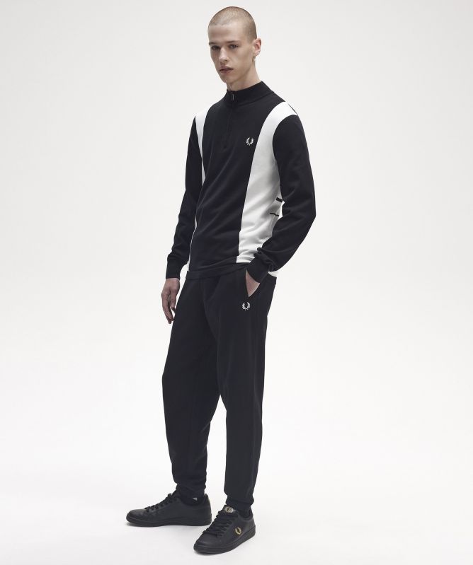 Fred Perry Striped Cycling Top