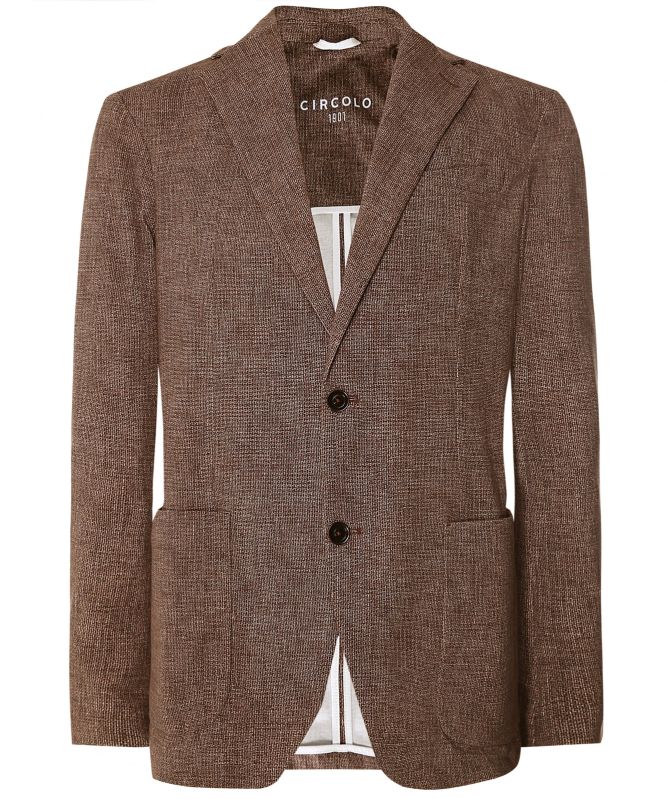 Circolo 1901 Slim Fit Basketweave Jacket
