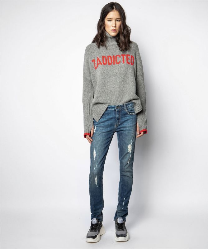 Zadig and Voltaire Alma Zaddicted Merino Wool Jumper
