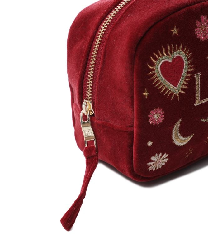 Elizabeth Scarlett Love Charm Makeup Bag