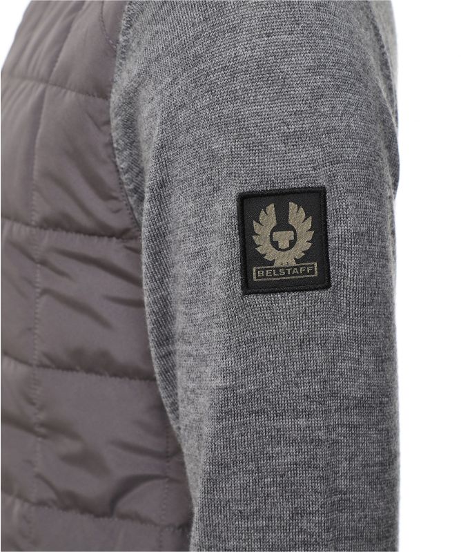 Belstaff Merino Wool Quilted Kelby 2.0 Cardigan