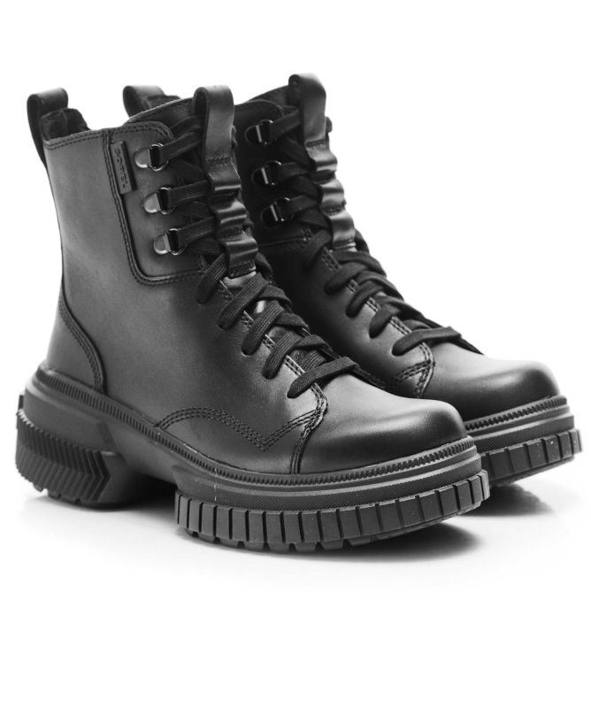 SOREL ブラック　27cm Sorel Ona Ave Lace Waterproof Boots