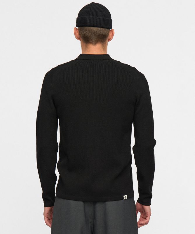 Anerkjendt Aksvend Needle Rib Knit Cardigan