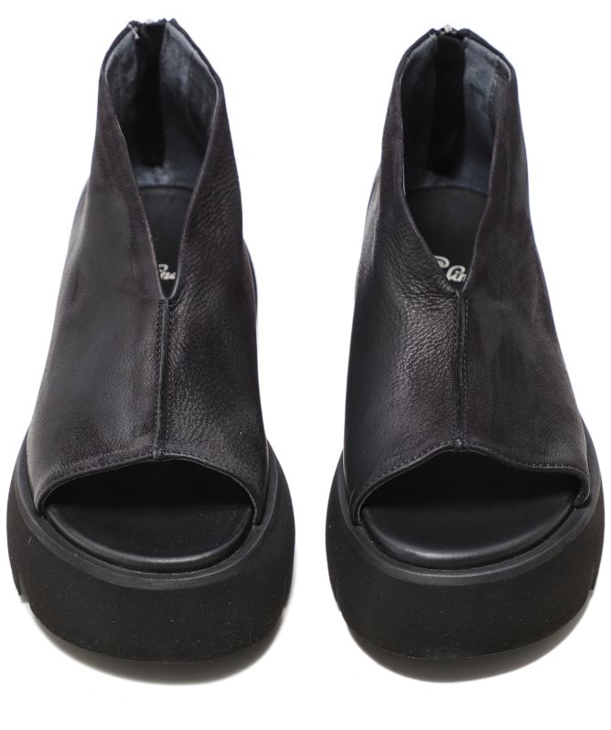 Lofina Gasoline Leather Sandals