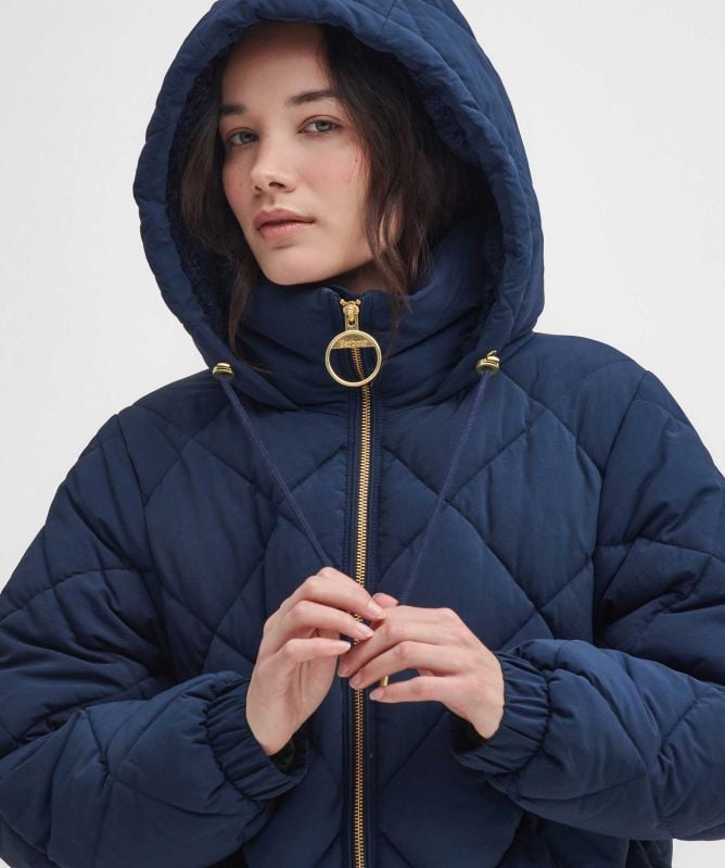Barbour Kirkton Longline Puffer Jacket