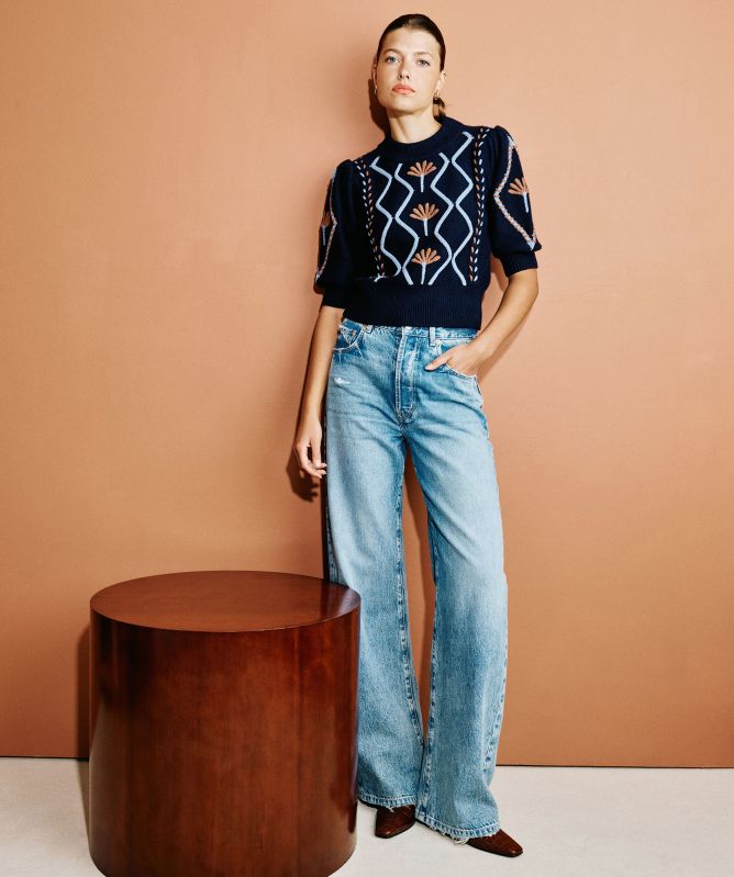 Rails Addy Cable Knit Jumper