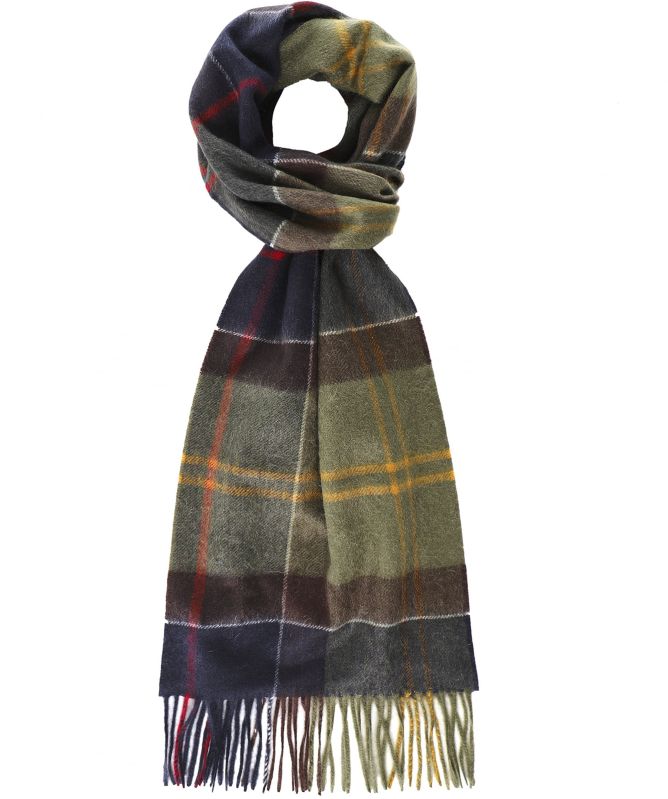 Barbour Cashmere Tartan Scarf