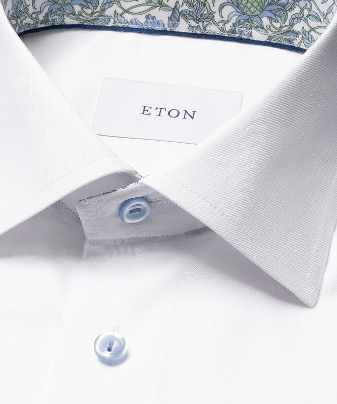 Eton Contemporary Fit Signature Twill Shirt