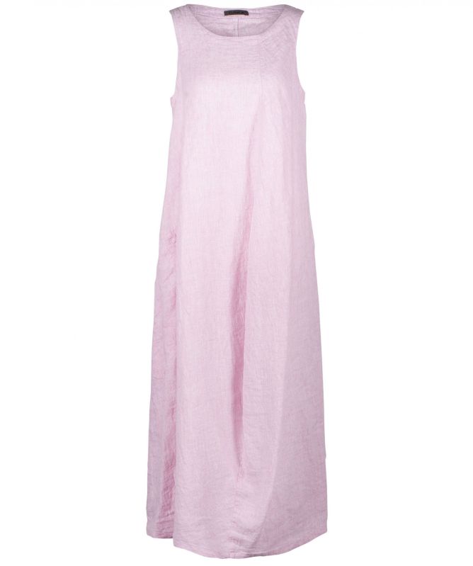 strapless open back dress Buy Crinkled Muslin Long Sleeve Frock with Frill main image 1