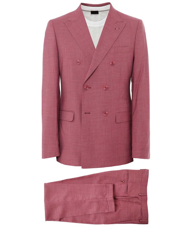 Seinse Slim Fit Double Breasted Suit