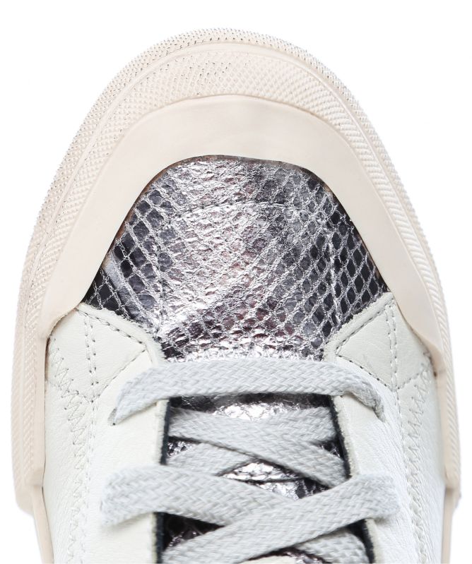 Andia Fora Lace Up Leather Trainers