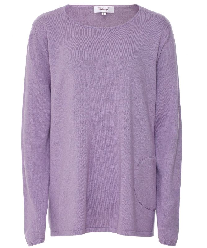Thanny Wool Blend Pocket Top