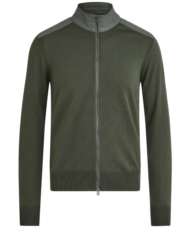 Belstaff Merino Wool Kelby Zip Cardigan