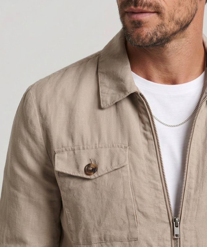 MILESTONE Tyson Linen Jacket