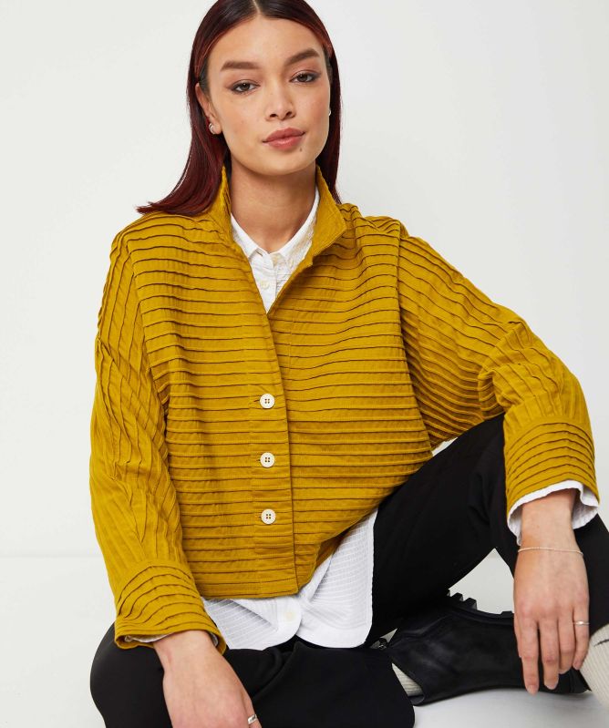 Yaccomaricard Cropped Jersey Jacket