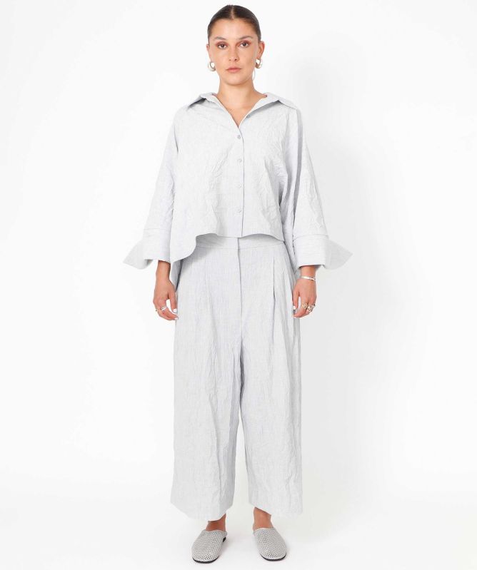 Sort Aarhus Louise Wide Leg Trousers