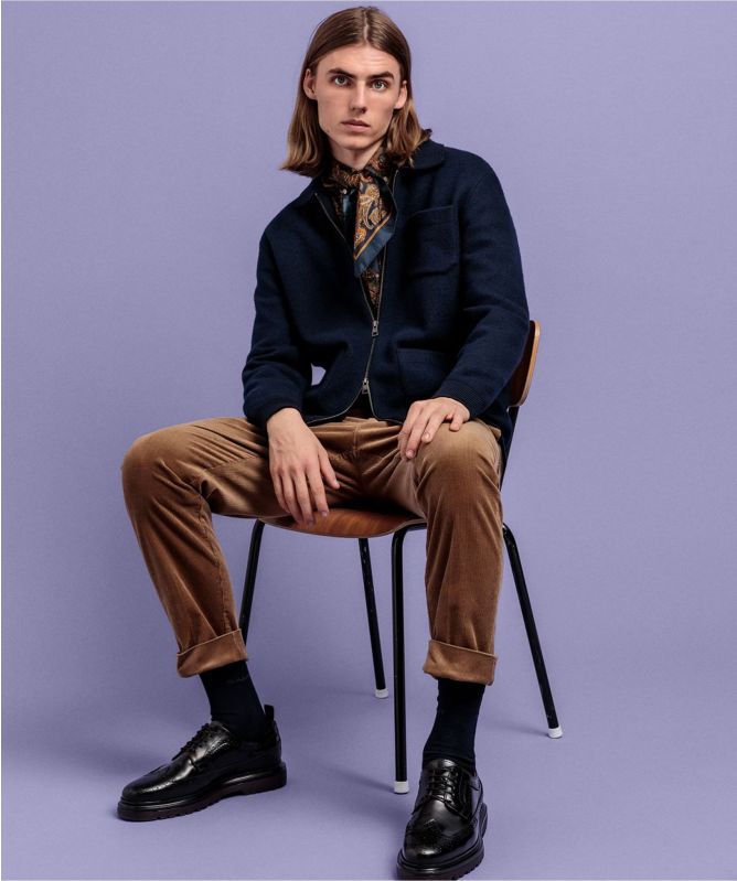 Boiled Knitted Jacket