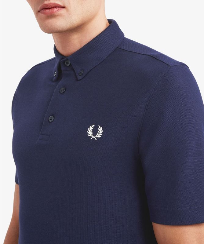 Fred Perry Button Down Polo Shirt M8543 266