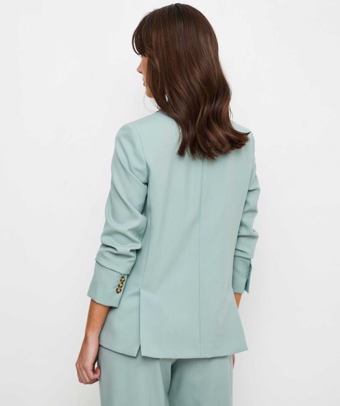 アウターその他 PAUL SMITH Woman Blazer Acid Green W1R111PN00001 32 Paul Smith Wool Hopsack Blazer