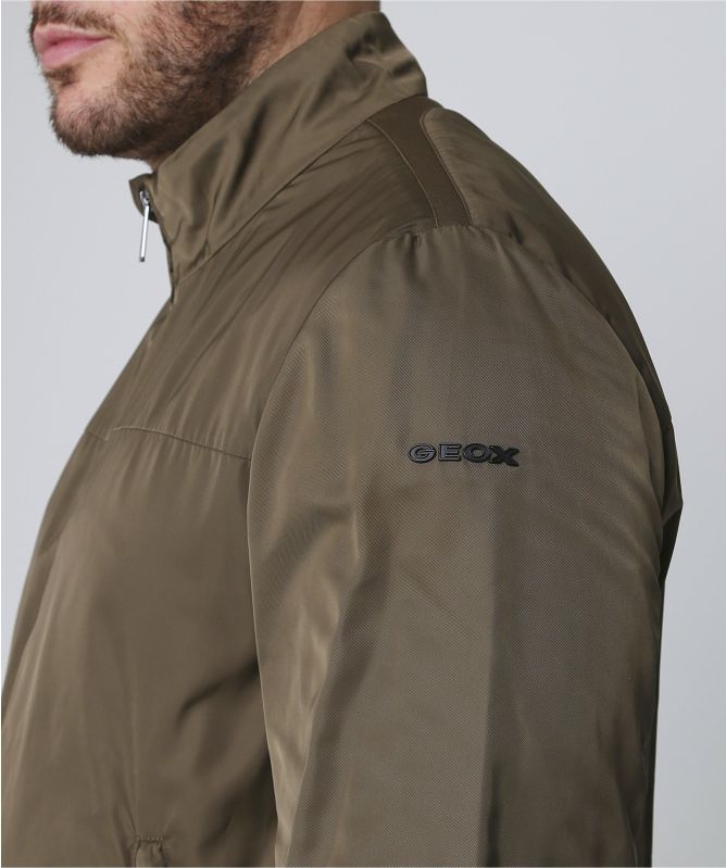 Geox Water-Repellent Tevere Bomber Jacket