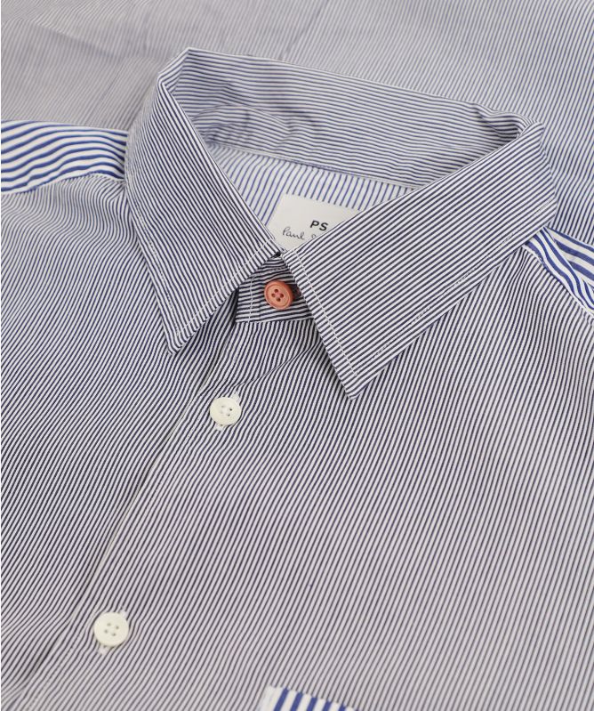 Paul Smith Striped Panel Shirt