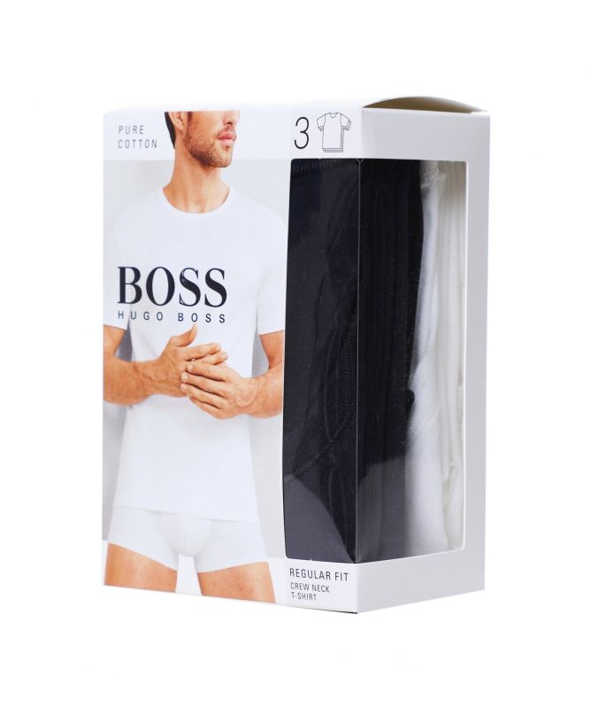 BOSS Regular Fit T-Shirt Three Pack