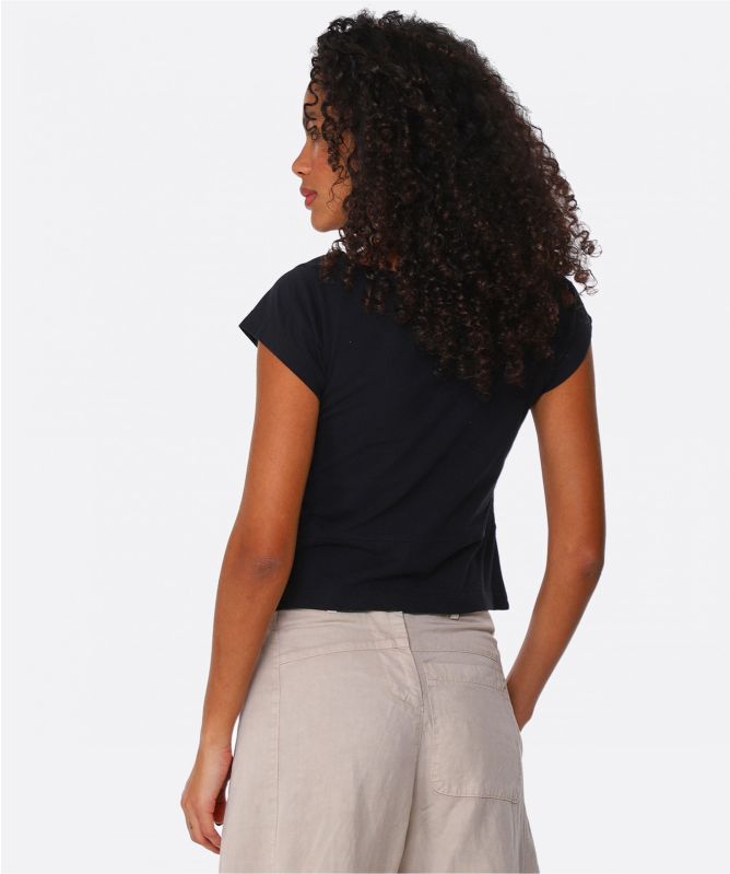 Lurdes Bergada Asymmetric Cotton T-Shirt