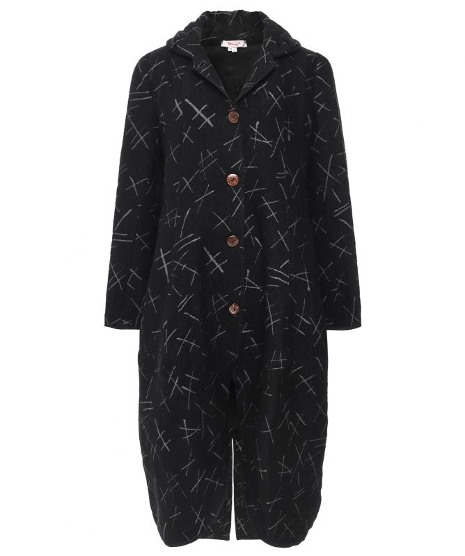 Thanny Wool Balloon Coat 