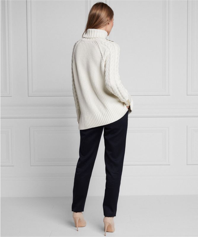 Holland Cooper Greenwich Cable Knit Jumper