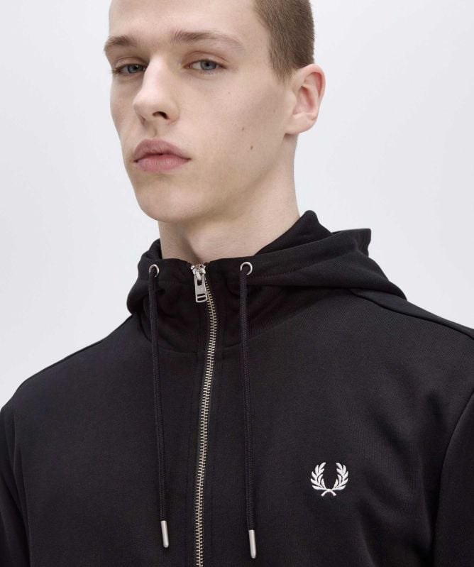 Fred Perry Zip-Through Hooded Sweatshirt