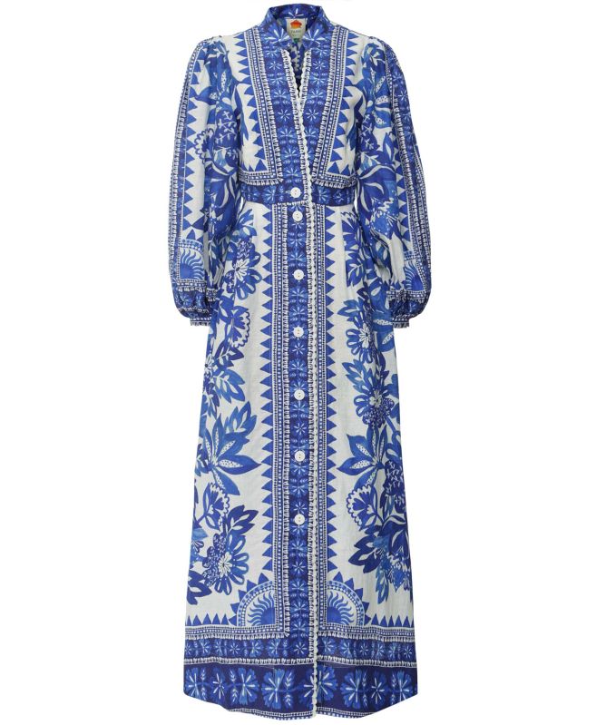 Farm Rio Flora Tapestry Maxi Dress