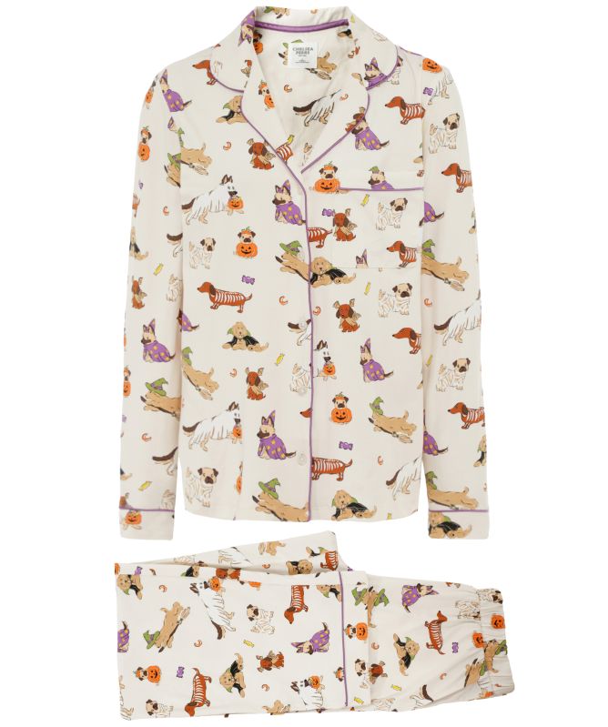 Chelsea Peers Halloween Dogs Long Pyjamas