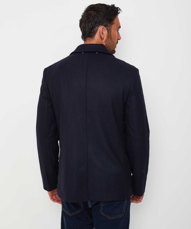 Paul Smith COLLECTION ウールカシミヤジャケット　濃紺　M Paul Smith Navy Cashmere Mix Peacoat