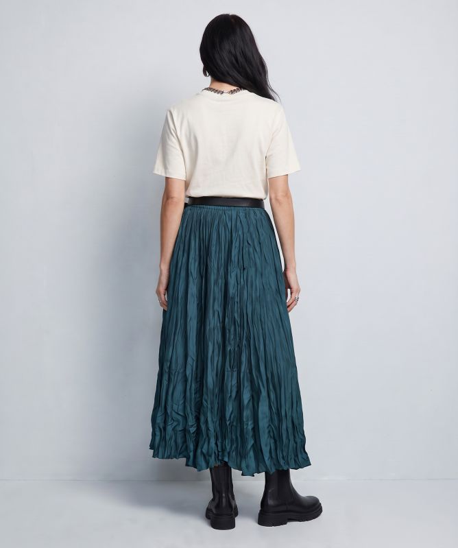 Eddy and Ivy Long Crinkle Maxi Skirt