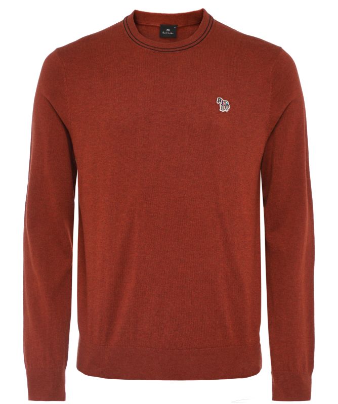 Paul Smith Zebra Badge Crew Neck Jumper