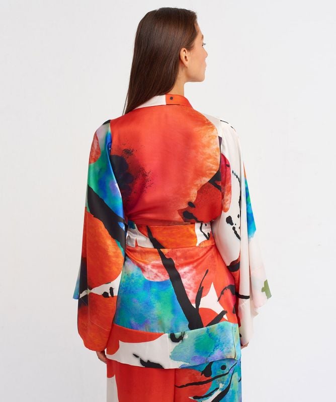【ウラヤス】 CuLLt KIMONO LONG GOWN WOTD-AAG-LX-KMN-OMBRE-SLK-