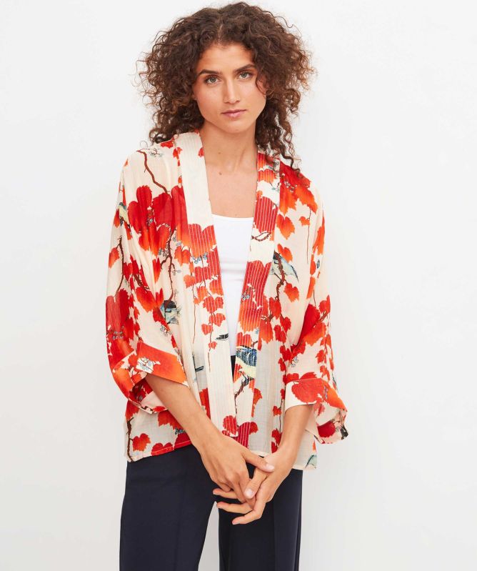 One Hundred Stars Acer Red Kimono