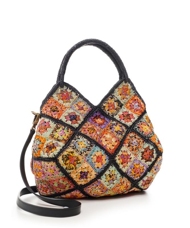 Rabarany Crochet Raffia Bag