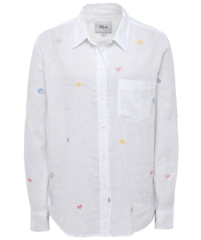 Rails Linen Embroidery Charli Shirt