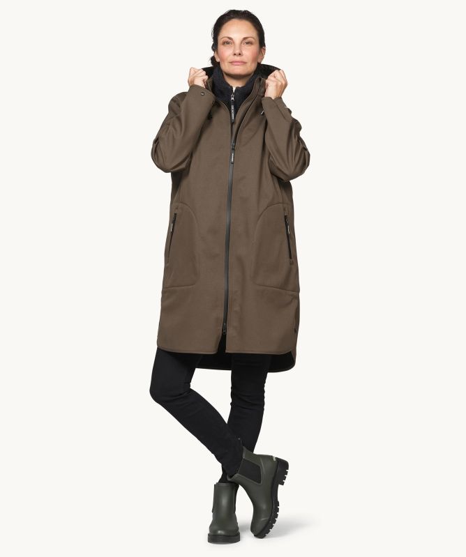 Ilse Jacobsen Softshell A-Line Raincoat