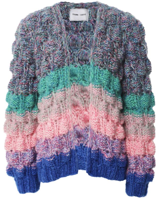 トップス DAIRIKU Mohair Knit Cardigan 2021AW Dawn X Dare Mohair Arena Rainbow Cardigan