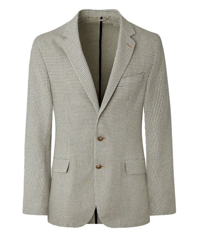 Hackett Cotton Puppytooth Jacket