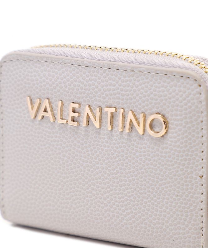 Valentino Bags Divina Pebbled Zip Around Purse