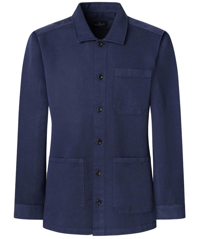 Hackett Cotton Linen Overshirt