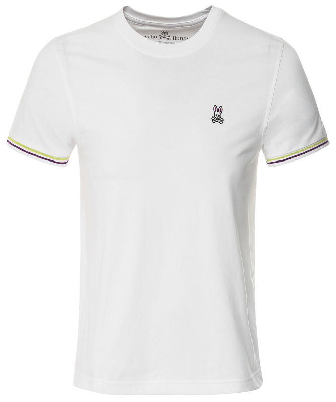 Psycho Bunny Tipped Crew Neck Norbury T-Shirt