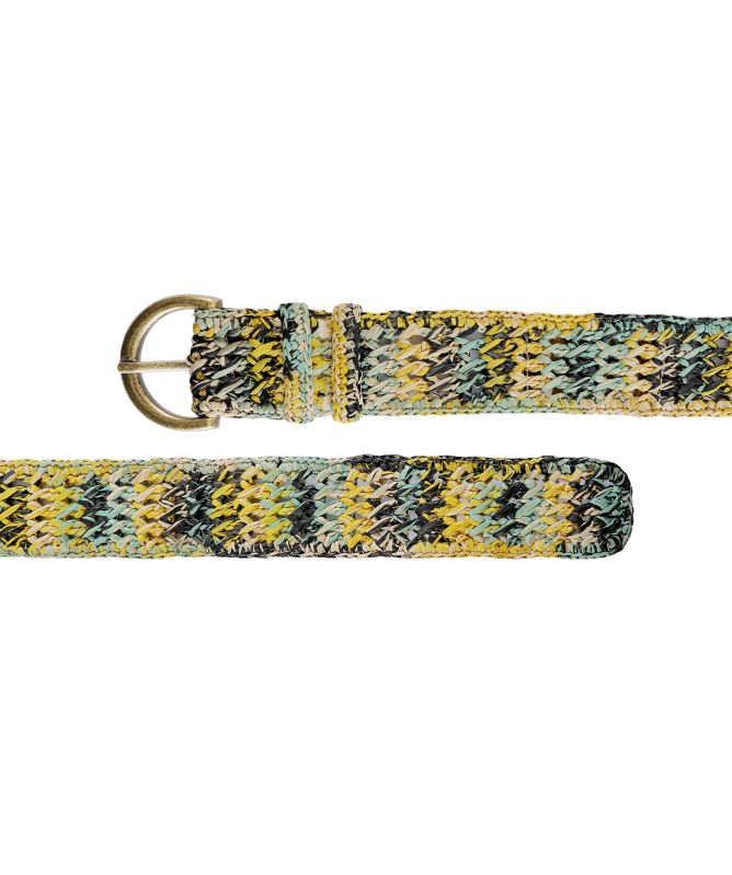 Rabarany Woven Raffia Belt