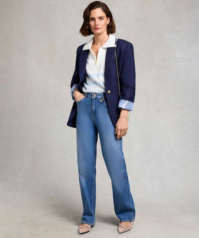 Holland Cooper Lydia Quarter Zip Knit