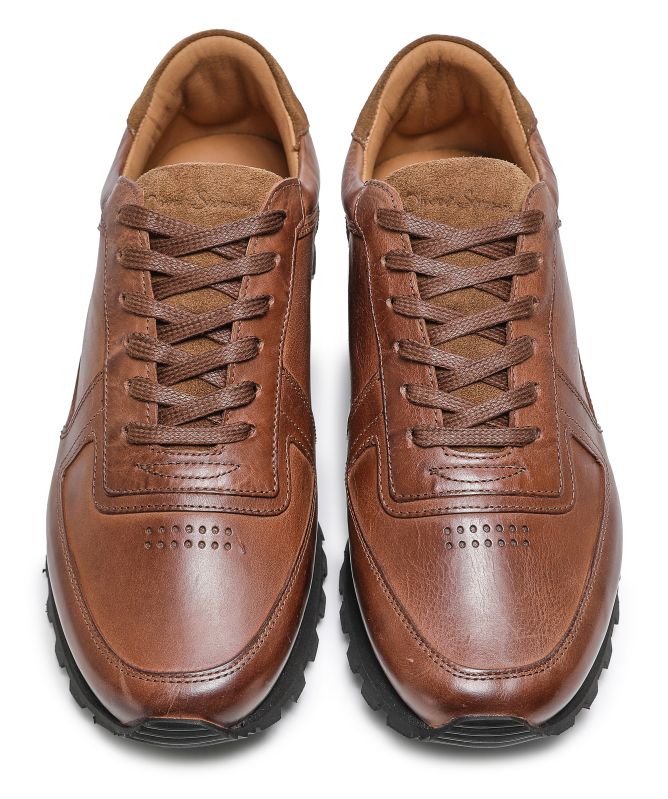 Oliver Sweeney Cabeca Leather Retro Trainers