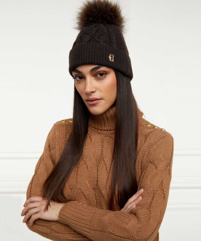 Holland Cooper Cortina Bobble Hat